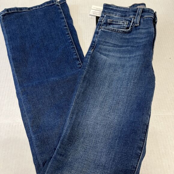 Joe's Jeans High Rise Flare Jeans Herculina Med Wash Size 25 x 34 NWT - Picture 2 of 8